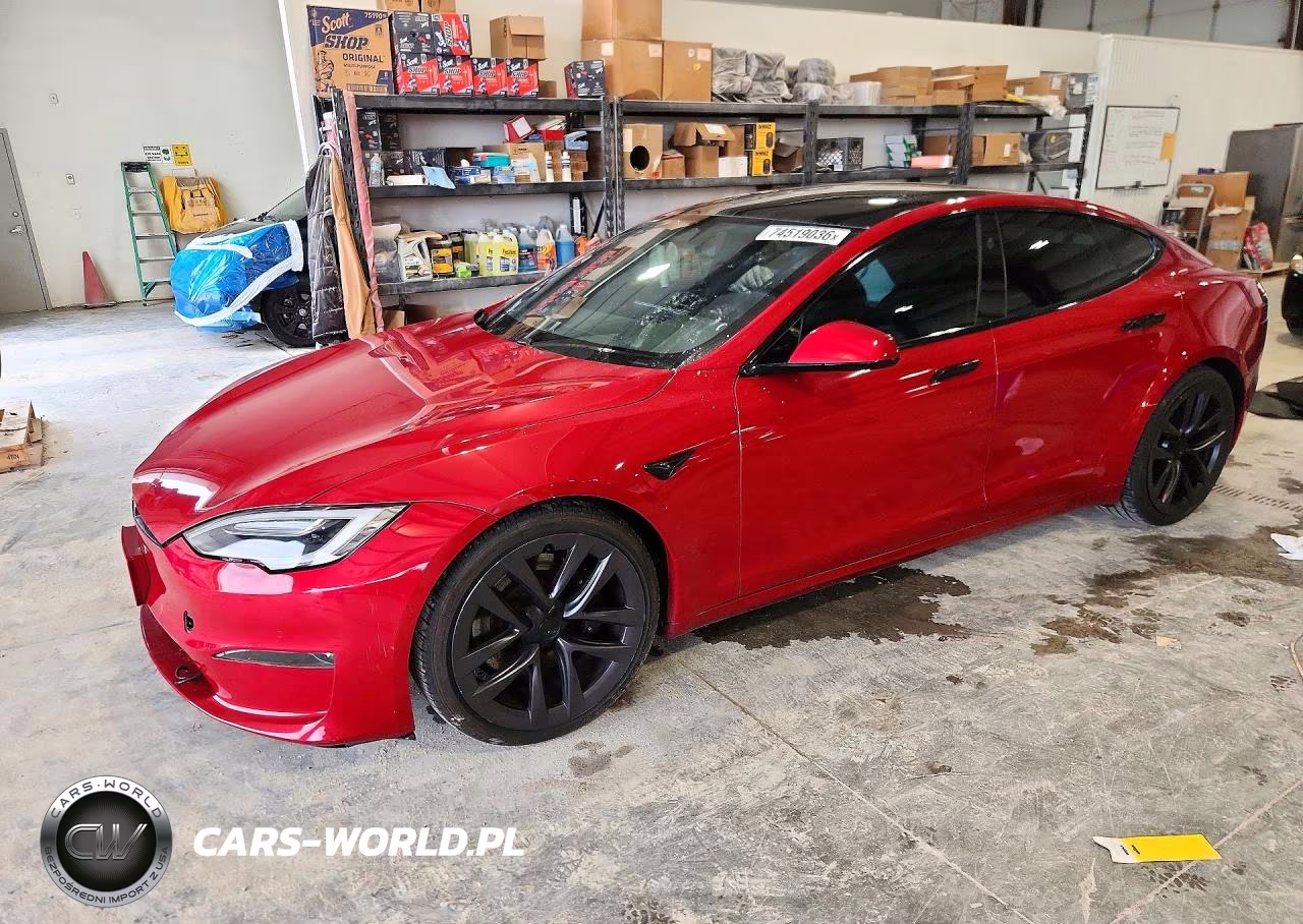 2021 Tesla Model S Long Range Dual Motor All-Wheel Drive VIN:5YJSA1E53MF428801 - 1