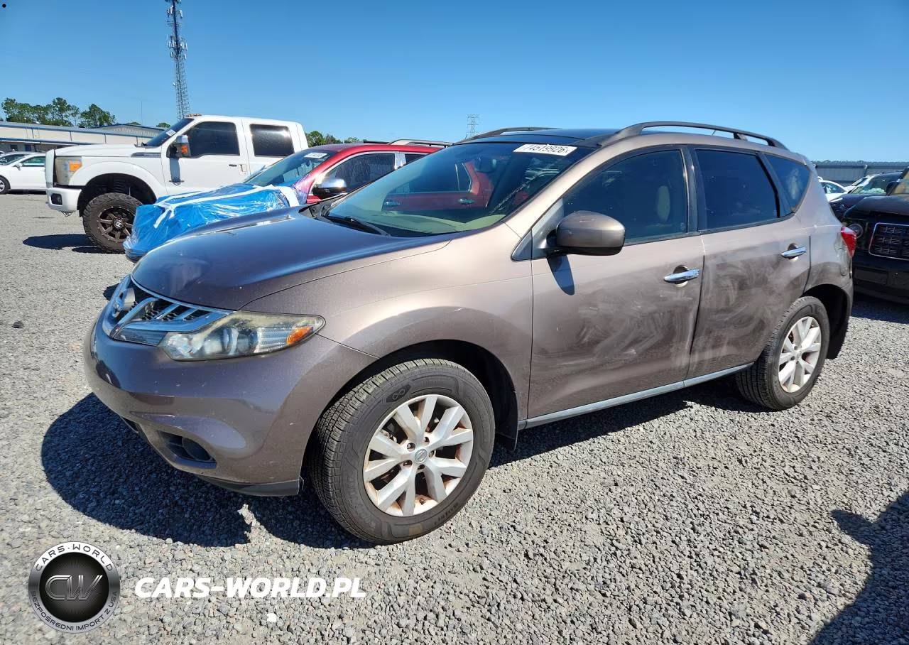 2012 Nissan Murano S VIN:JN8AZ1MU8CW112743 - 1