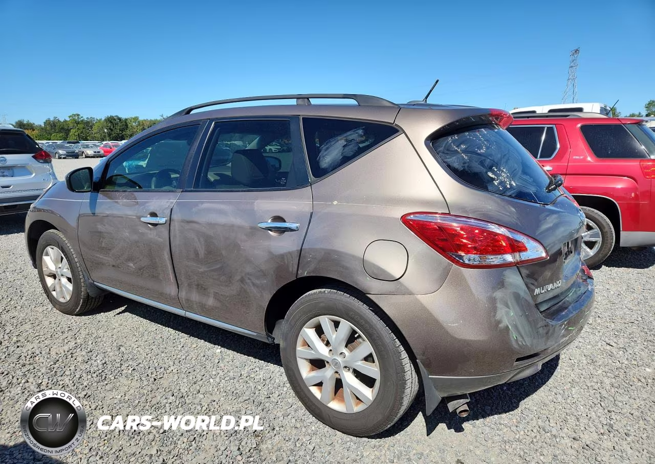 2012 Nissan Murano S VIN:JN8AZ1MU8CW112743 - 2