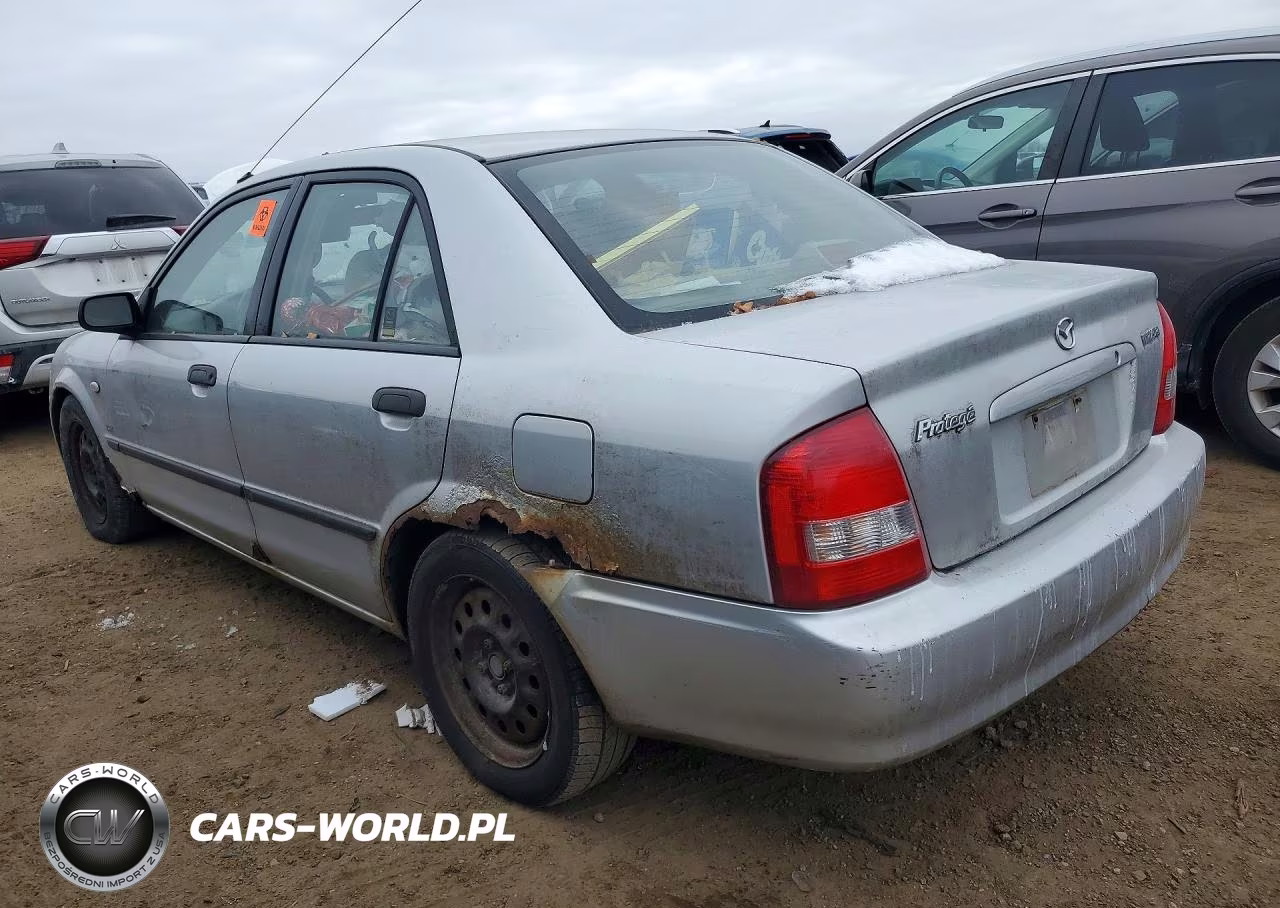 2003 Mazda Protege VIN:JM1BJ225730104693 - 2