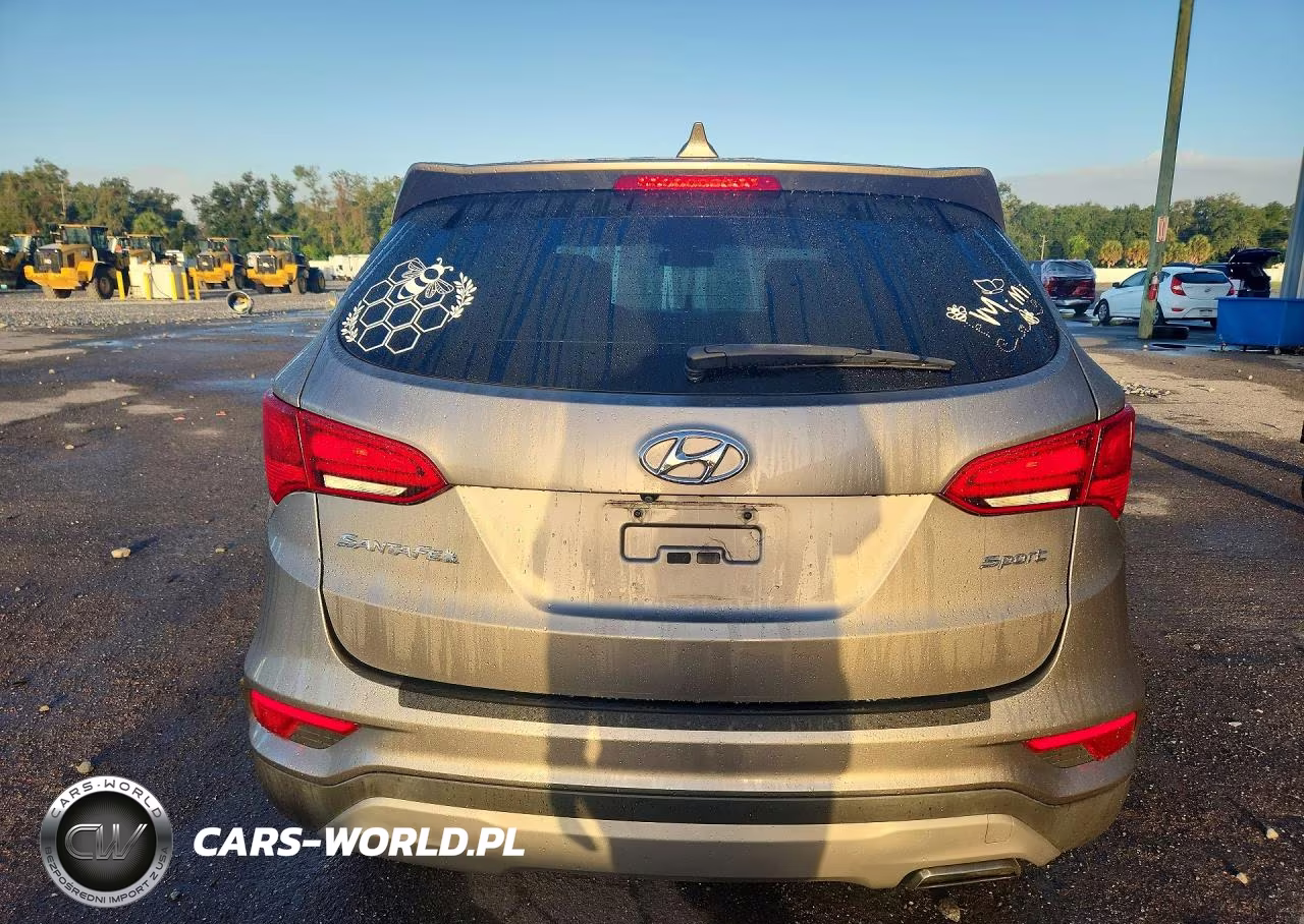 2017 Hyundai Santa Fe Sport 2.4L VIN:5XYZT3LB8HG392955 - 6