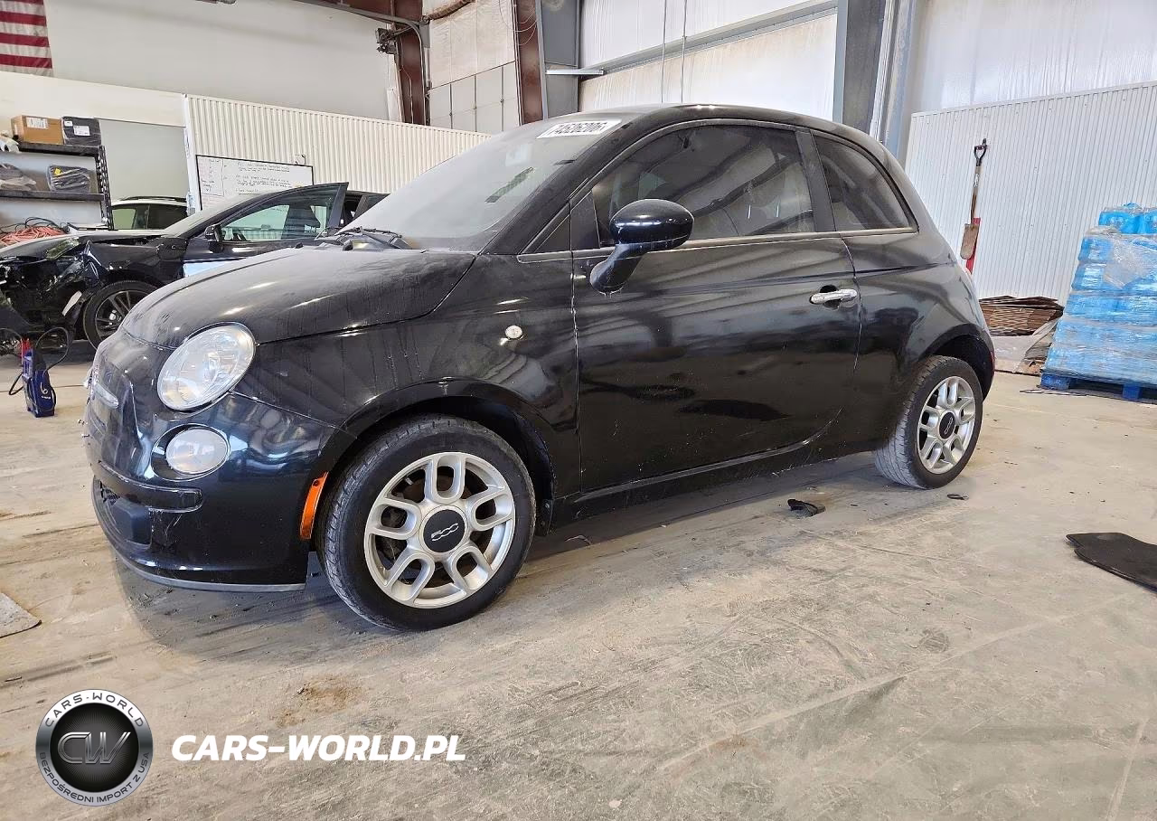 2012 Fiat 500 Pop VIN:3C3CFFARXCT383520 - 1