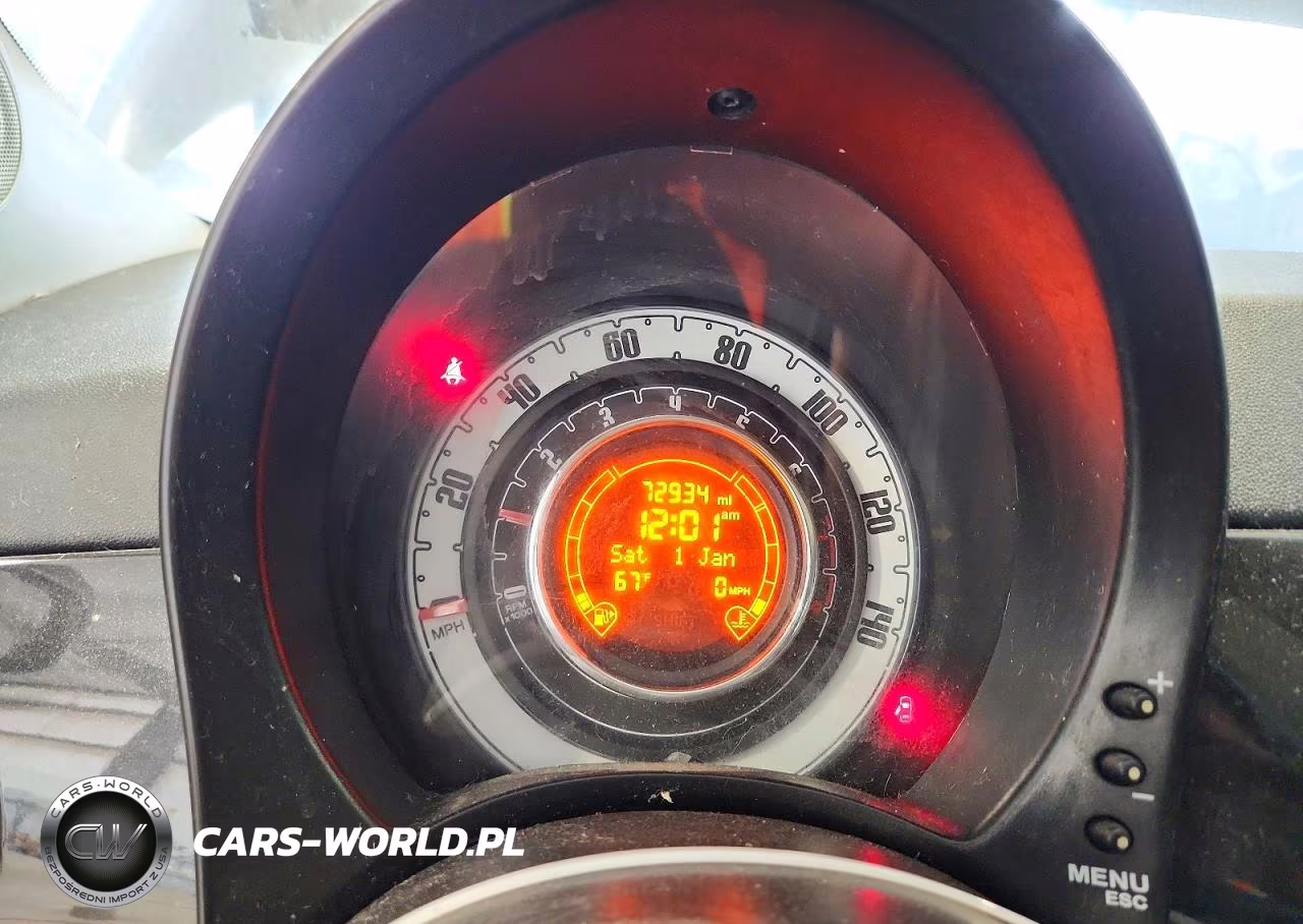 2012 Fiat 500 Pop VIN:3C3CFFARXCT383520 - 9