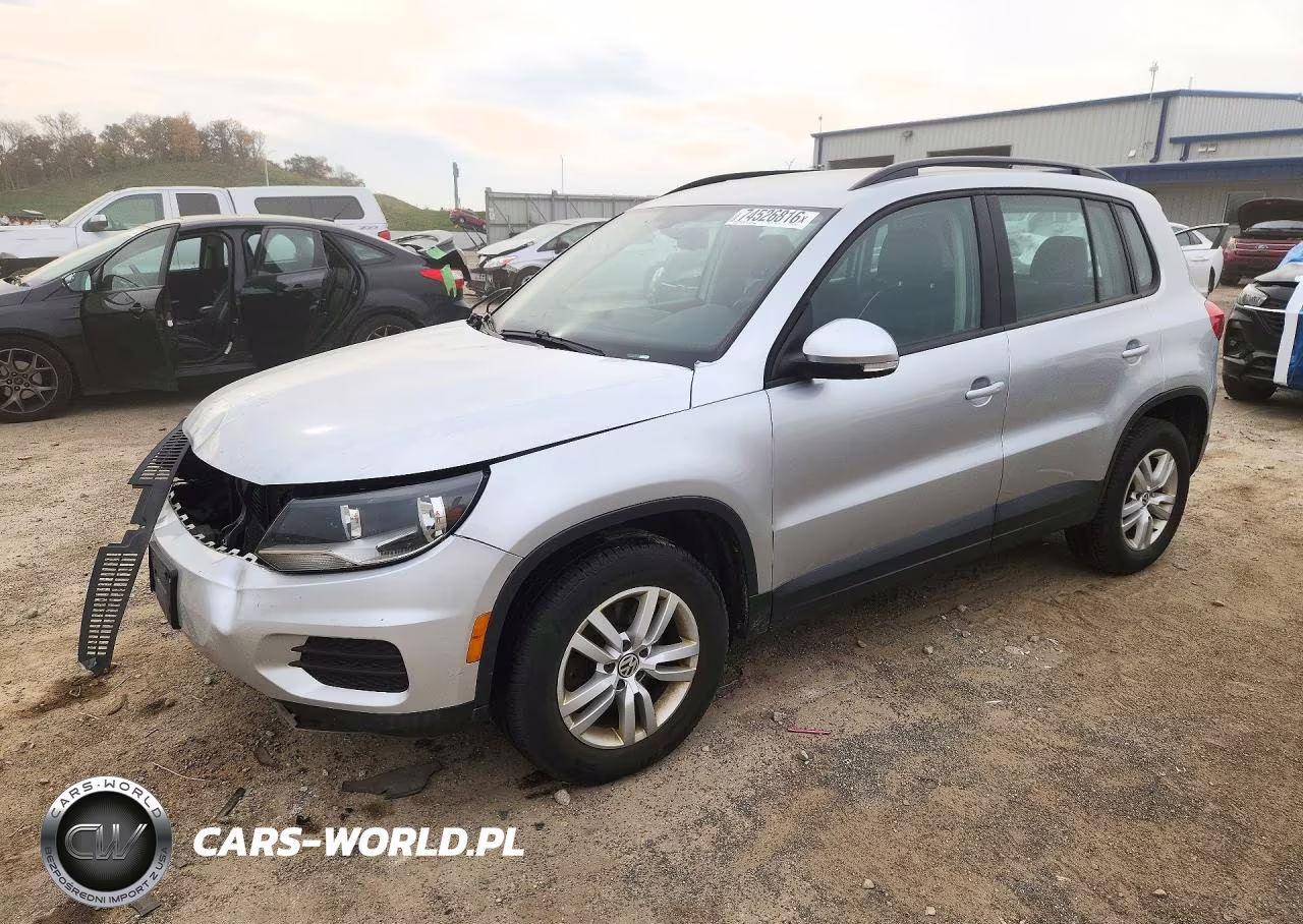 2016 Volkswagen Tiguan S VIN:WVGBV7AX7GW005097 - 1