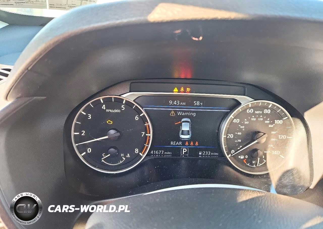 2024 Nissan Altima Sv VIN:1N4BL4DV7RN430739 - 9