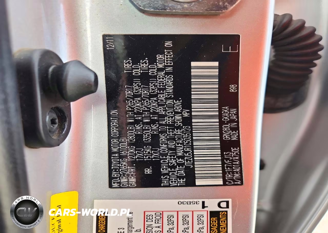2012 Toyota 4Runner Sr5 VIN:JTEZU5JR1C5035123 - 13