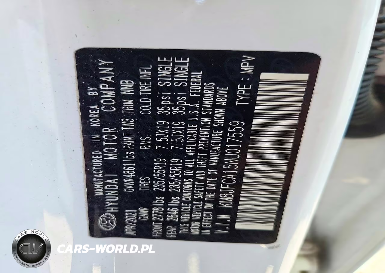2022 Hyundai Tucson Sel Convenience VIN:KM8JFCA15NU017559 - 13