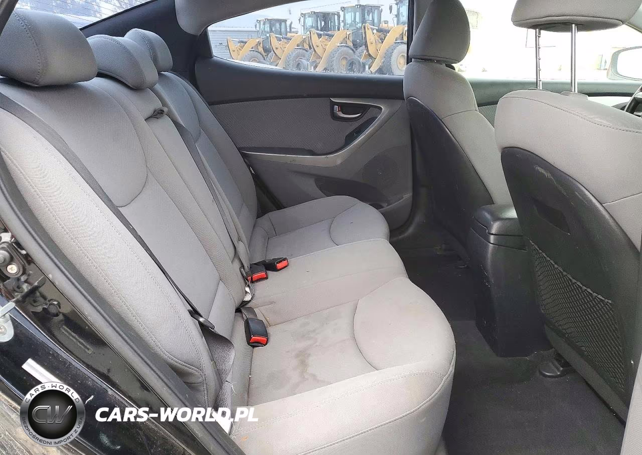 2012 Hyundai Elantra Gls VIN:KMHDH4AE8CU324527 - 10