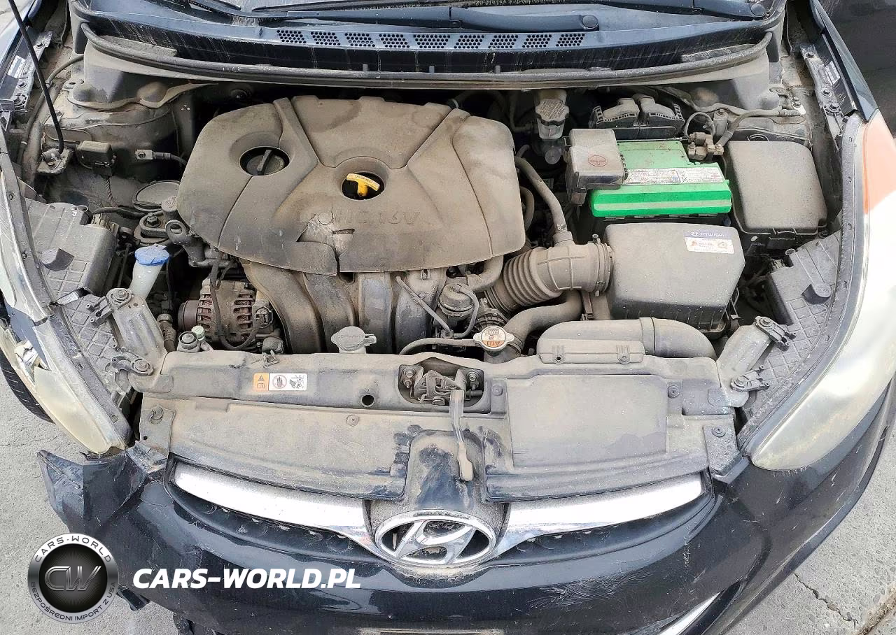 2012 Hyundai Elantra Gls VIN:KMHDH4AE8CU324527 - 11