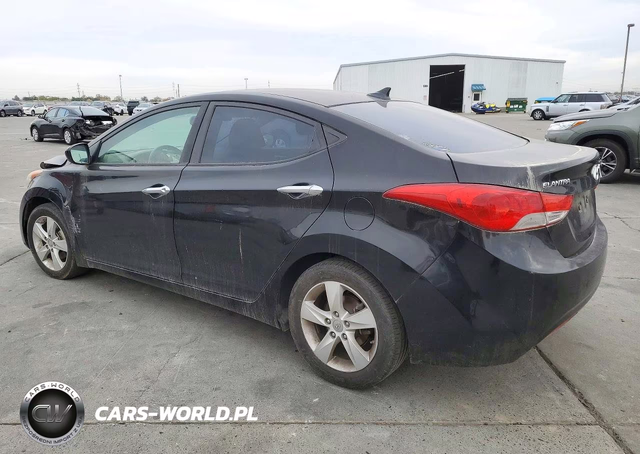2012 Hyundai Elantra Gls VIN:KMHDH4AE8CU324527 - 2