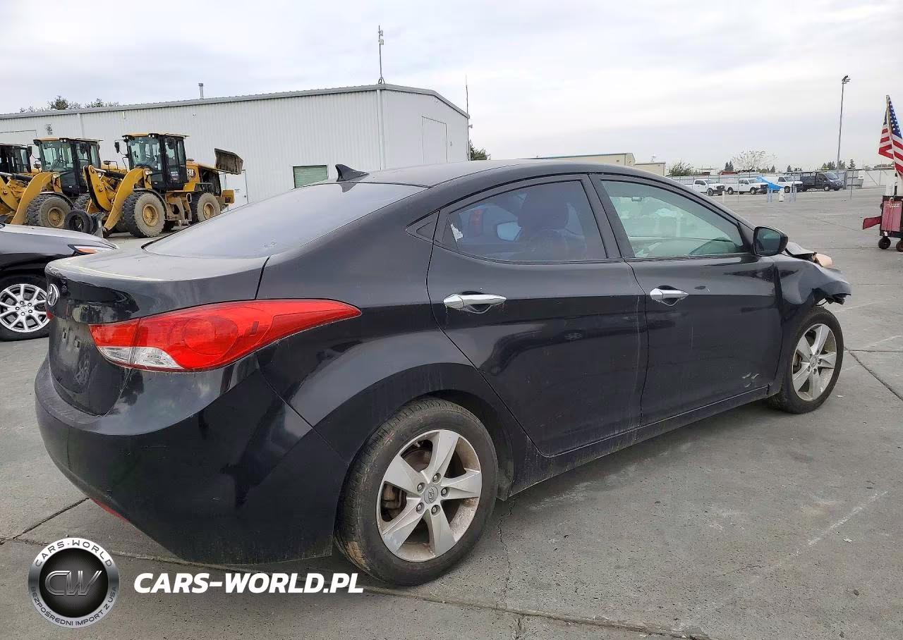 2012 Hyundai Elantra Gls VIN:KMHDH4AE8CU324527 - 3