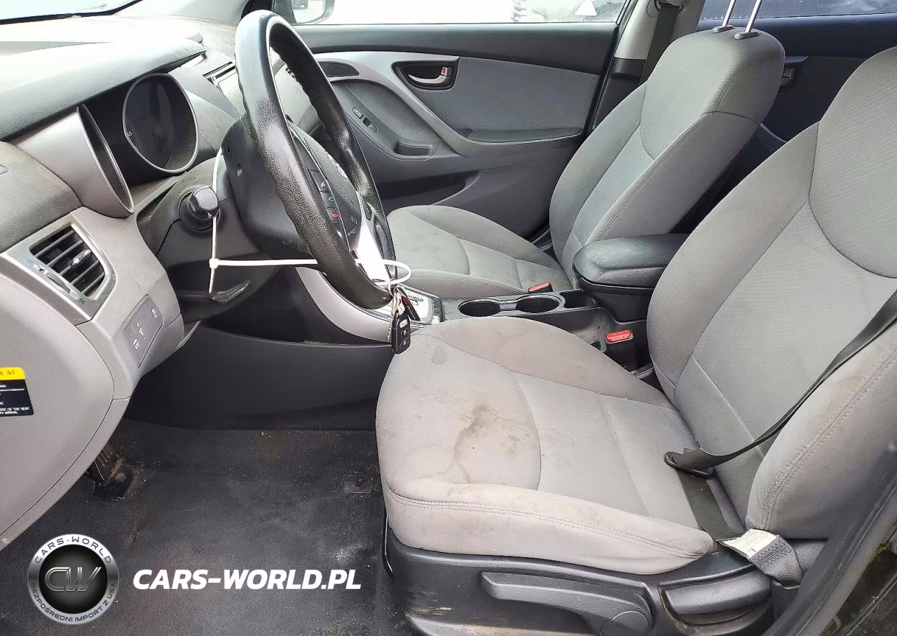 2012 Hyundai Elantra Gls VIN:KMHDH4AE8CU324527 - 7