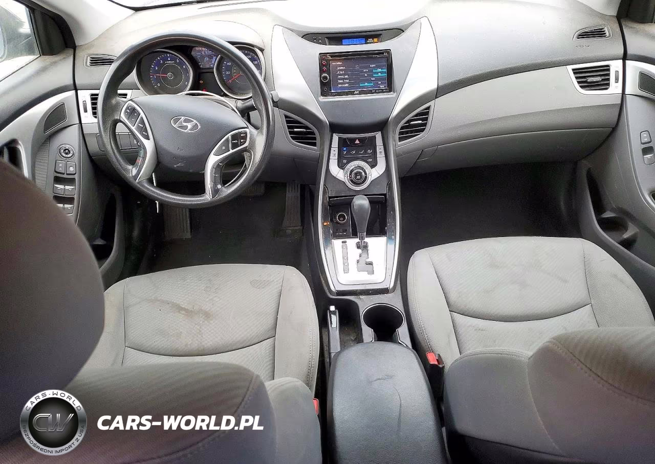 2012 Hyundai Elantra Gls VIN:KMHDH4AE8CU324527 - 8
