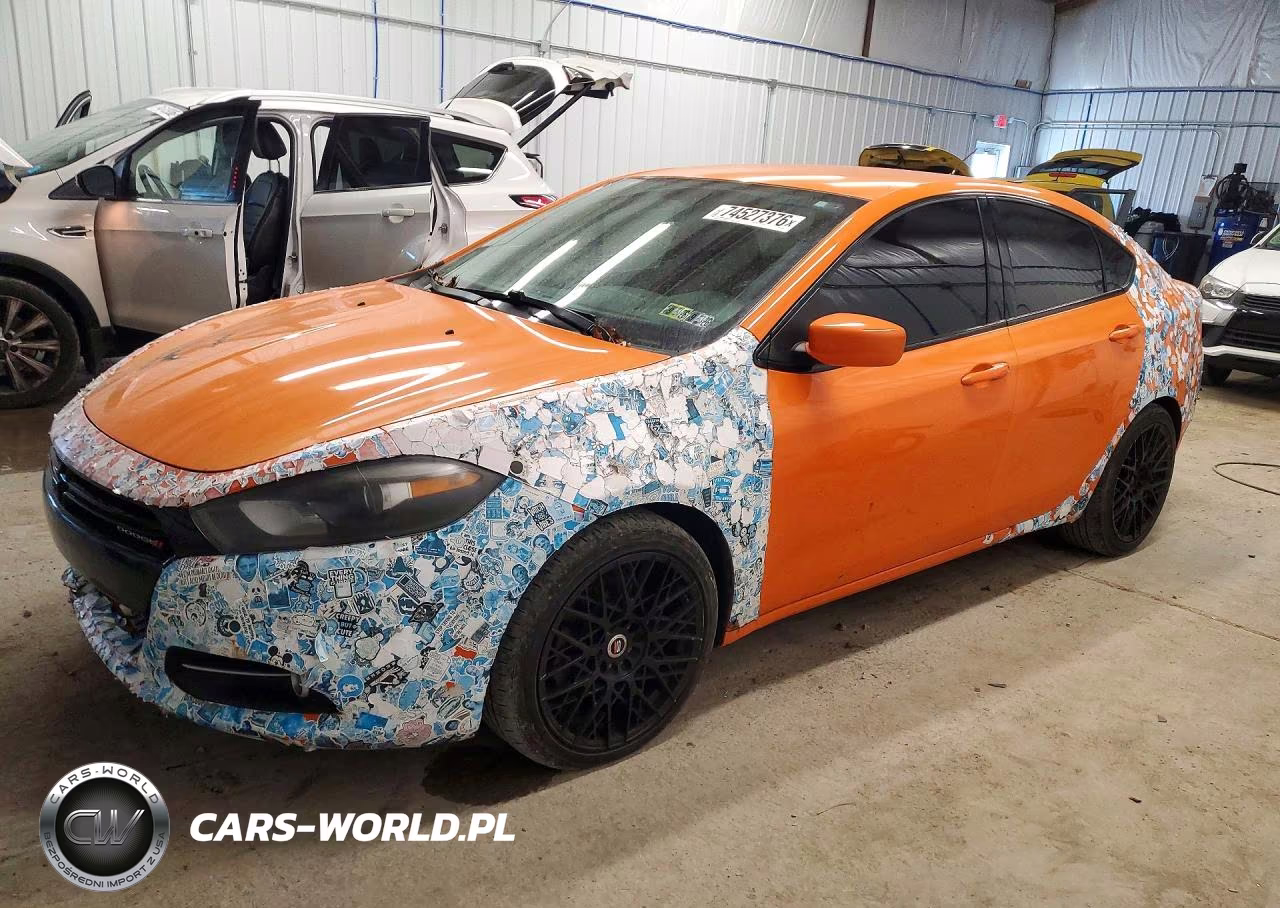2013 Dodge Dart Sxt VIN:1C3CDFBA9DD325257 - 1