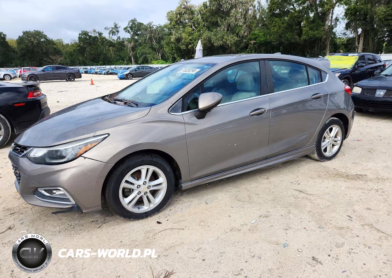 2017 Chevrolet Cruze Lt VIN:3G1BE6SM2HS571709 - 1