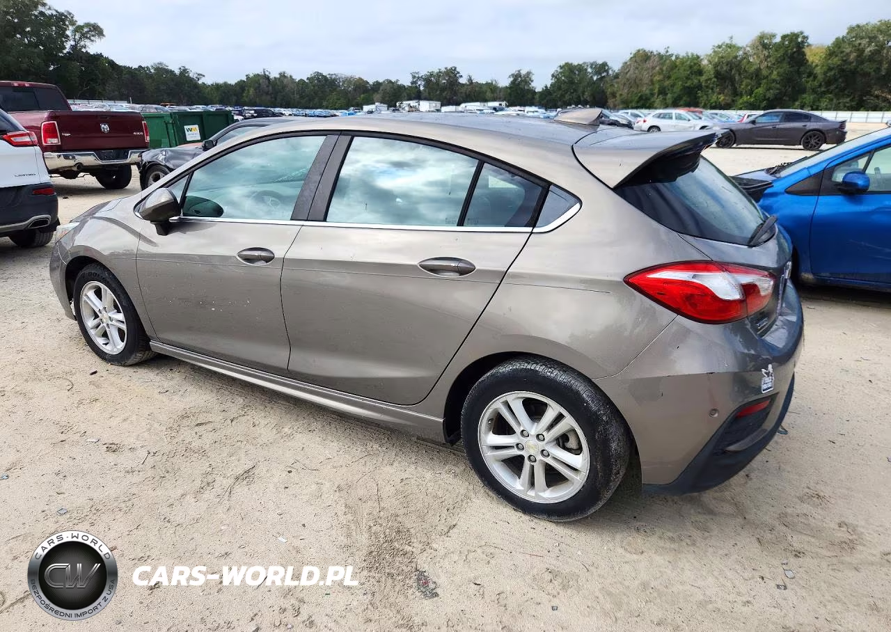 2017 Chevrolet Cruze Lt VIN:3G1BE6SM2HS571709 - 2