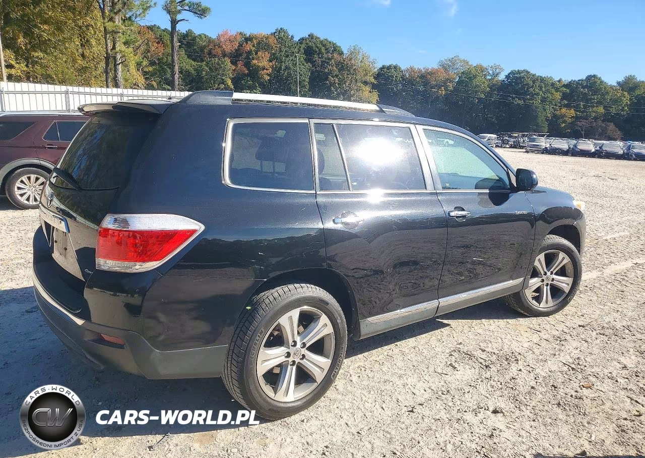 2011 Toyota Highlander Limited VIN:5TDDK3EH1BS090156 - 3