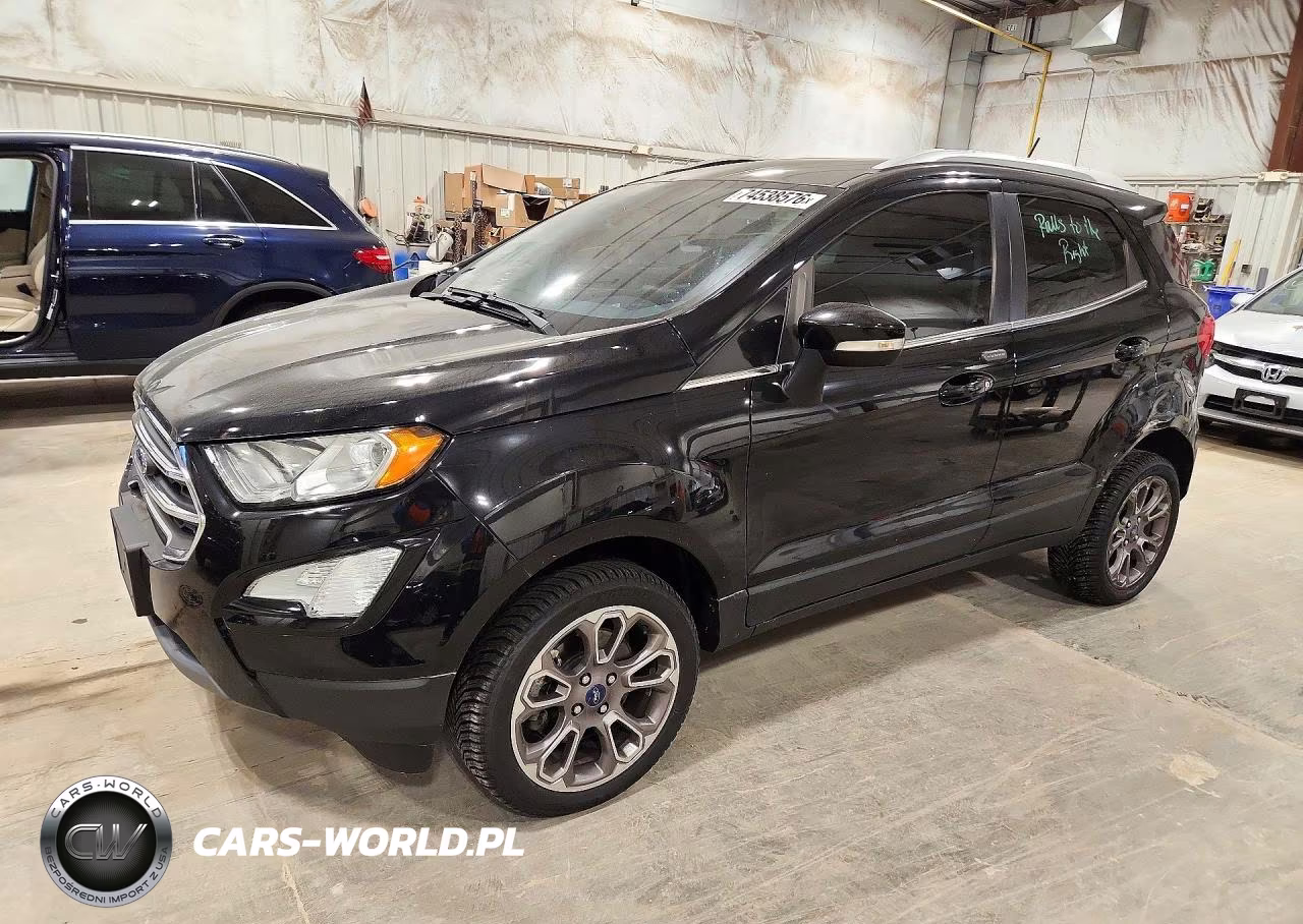 2022 Ford Ecosport Titanium VIN:MAJ6S3KL5NC457332 - 1