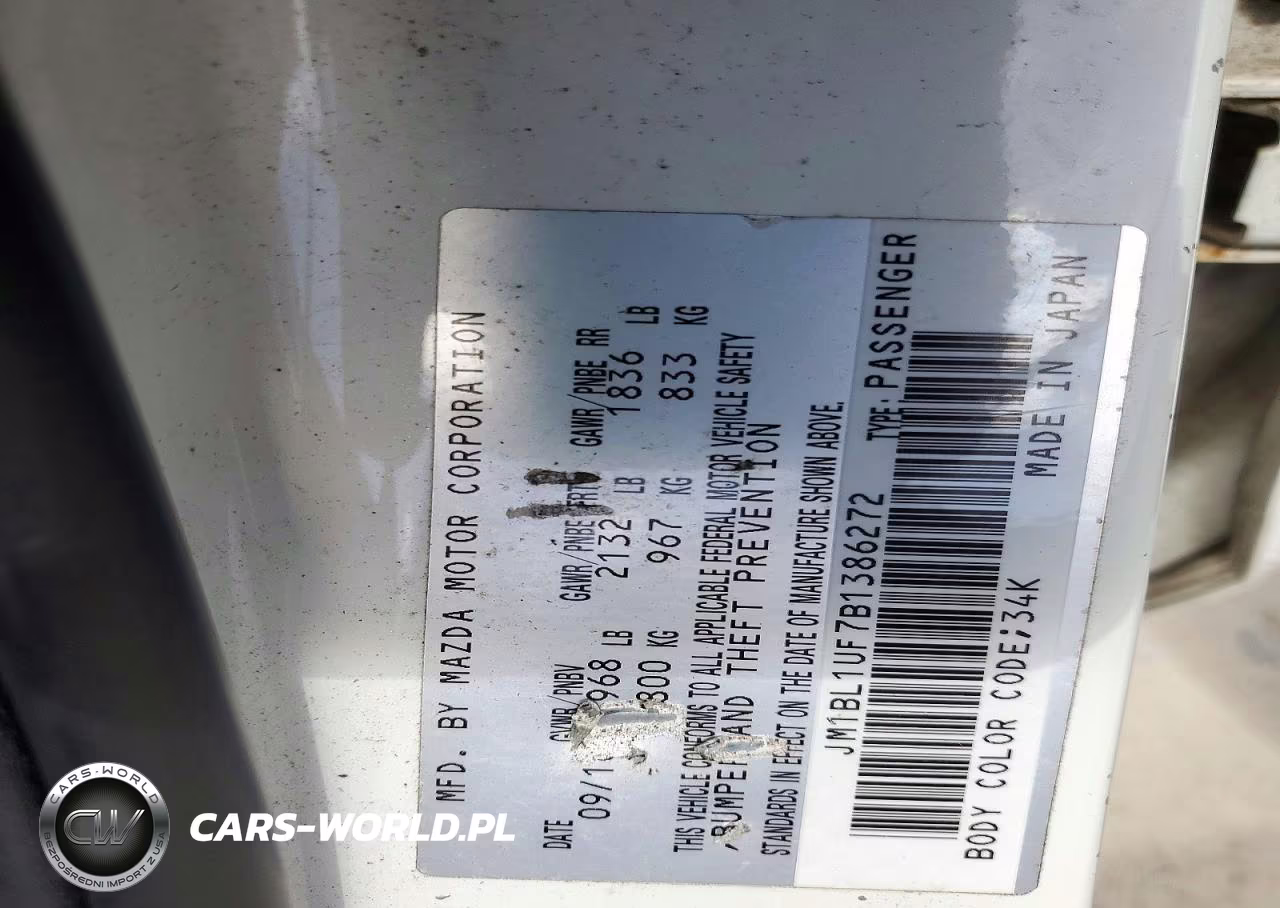 2011 Mazda 3 I VIN:JM1BL1UF7B1386272 - 13