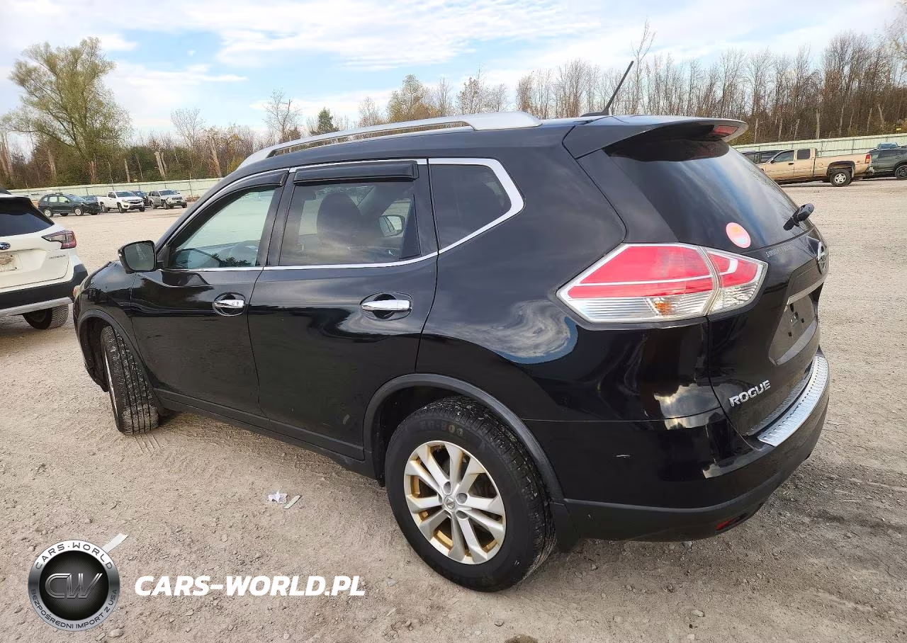 2015 Nissan Rogue Sv VIN:KNMAT2MV3FP525664 - 2