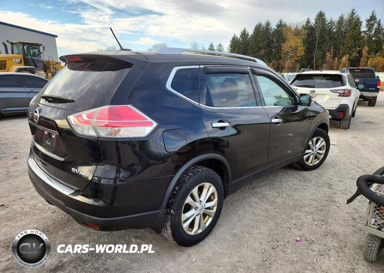 2015 Nissan Rogue Sv VIN:KNMAT2MV3FP525664 - 3