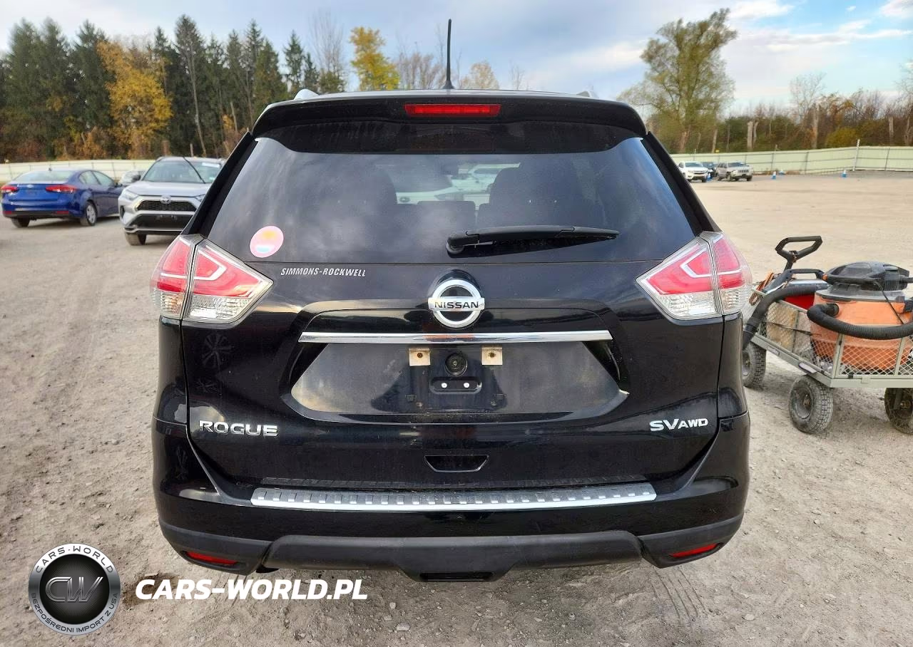 2015 Nissan Rogue Sv VIN:KNMAT2MV3FP525664 - 6