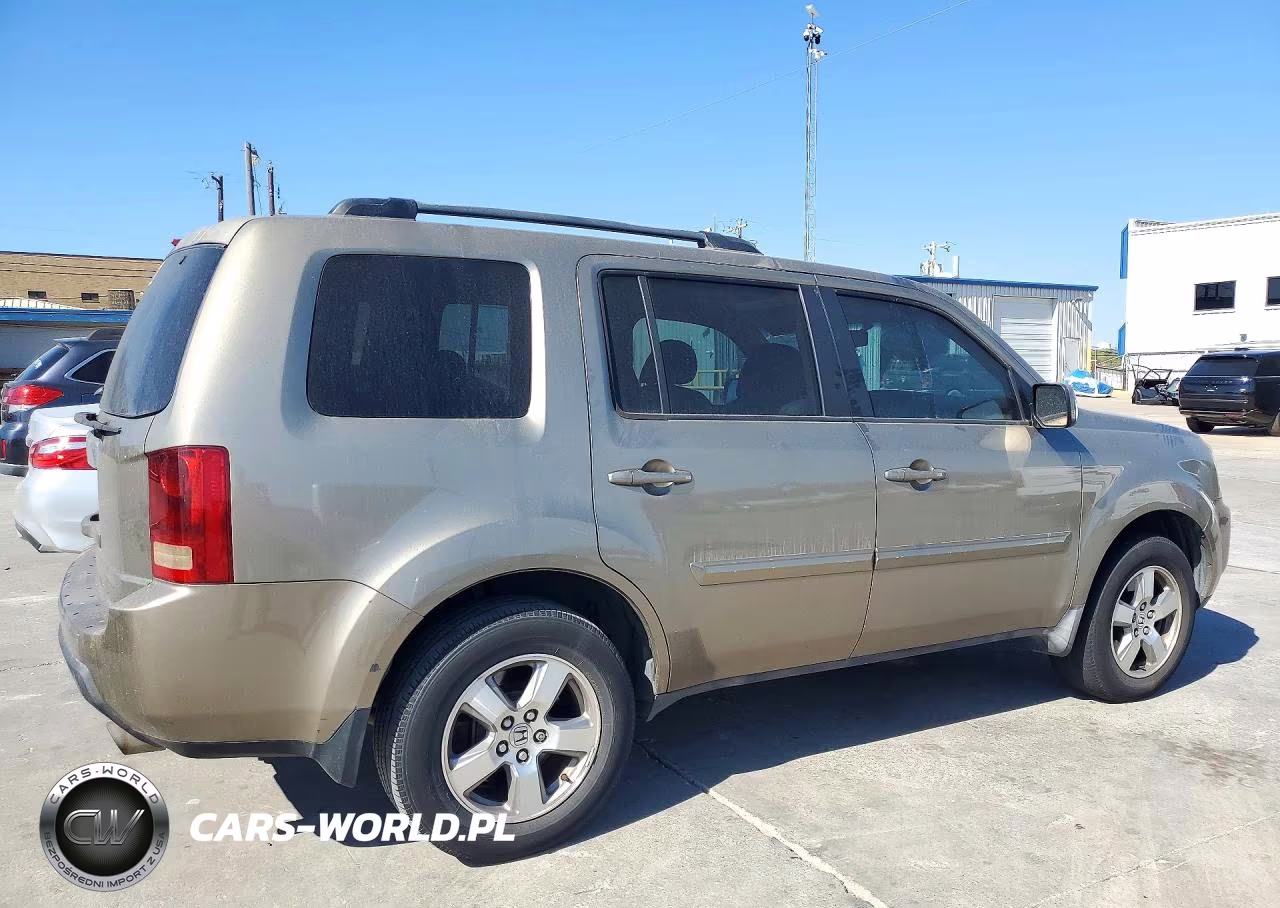 2009 Honda Pilot Exl VIN:5FNYF38509B017818 - 3