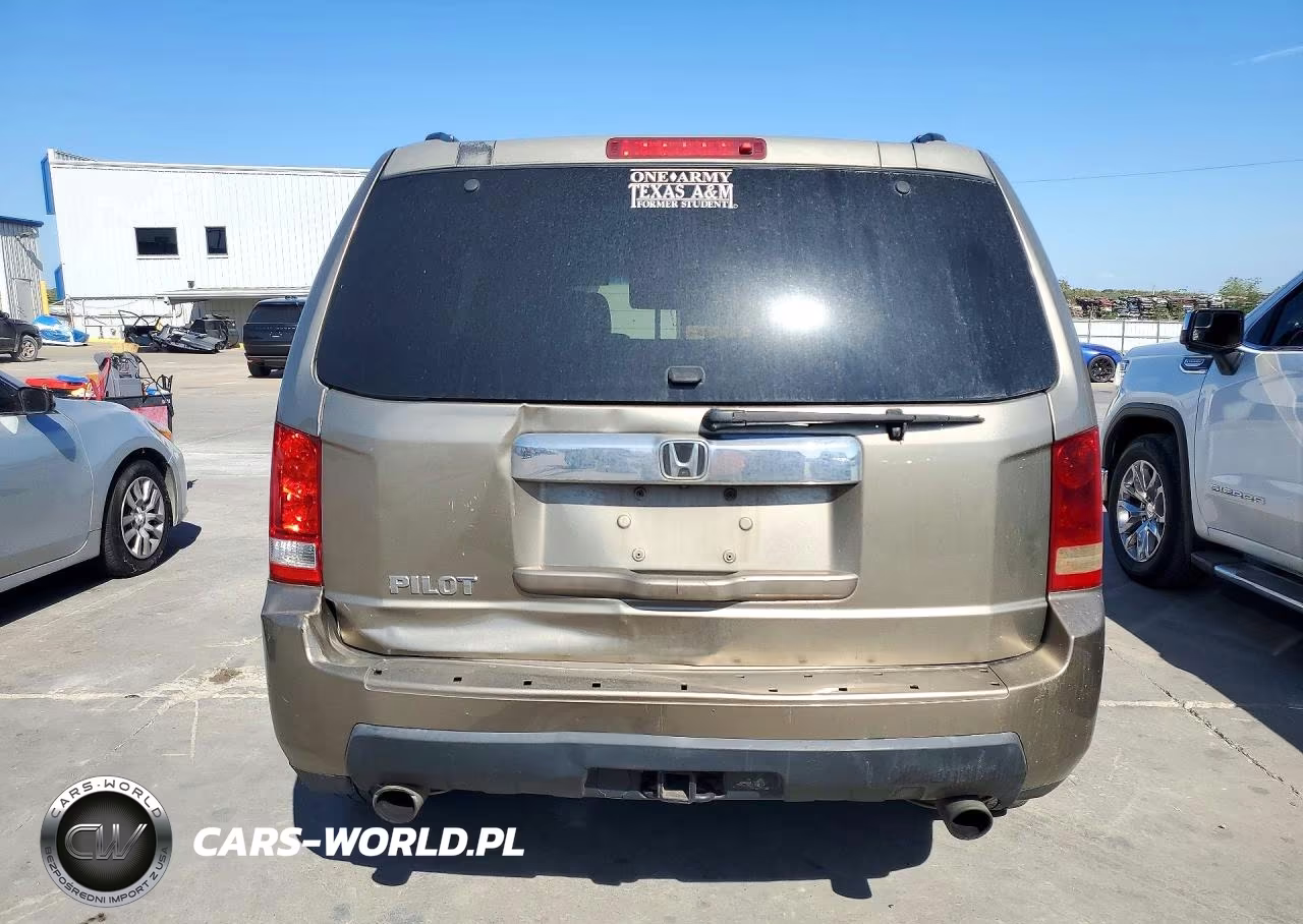 2009 Honda Pilot Exl VIN:5FNYF38509B017818 - 6