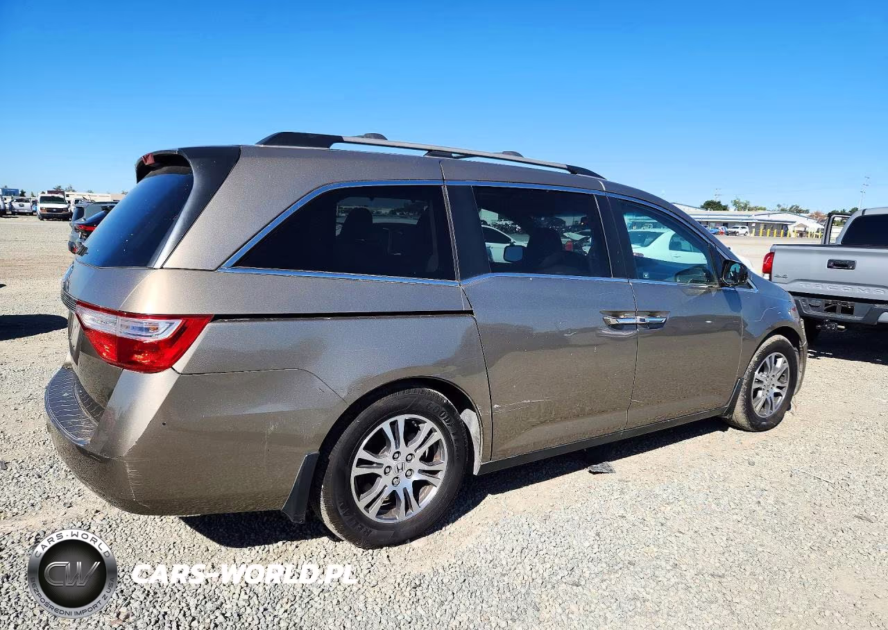 2011 Honda Odyssey Exl VIN:5FNRL5H63BB080032 - 3