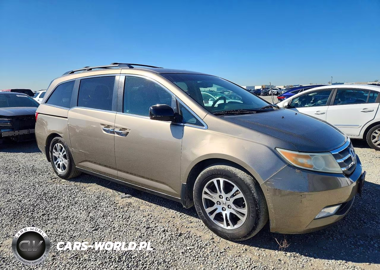 2011 Honda Odyssey Exl VIN:5FNRL5H63BB080032 - 4