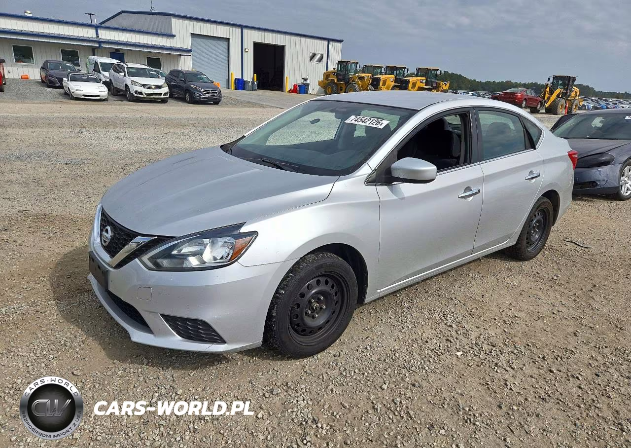 2017 Nissan Sentra Sv VIN:3N1AB7AP6HY346285 - 1