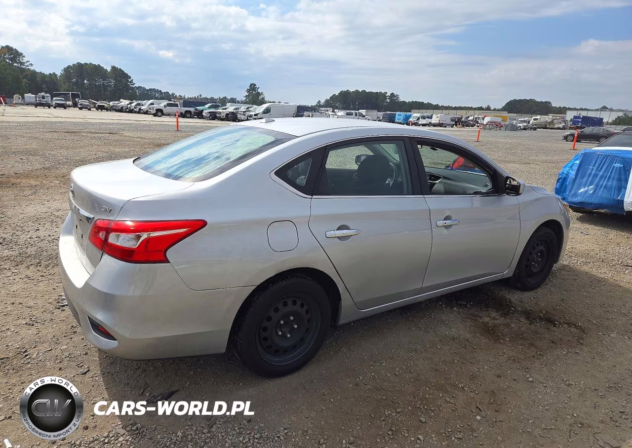 2017 Nissan Sentra Sv VIN:3N1AB7AP6HY346285 - 3