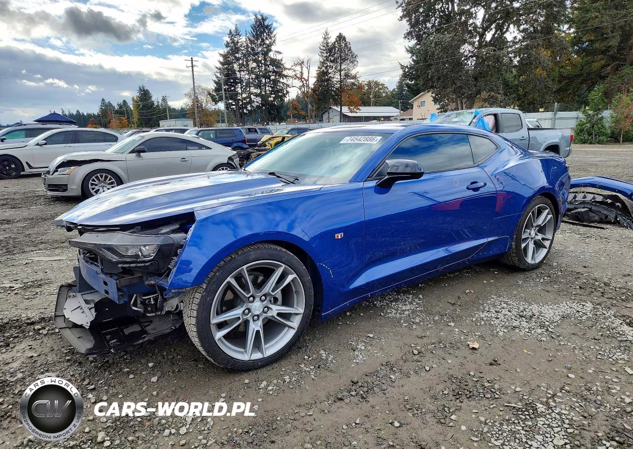 2019 Chevrolet Camaro Ls VIN:1G1FB1RS7K0159088 - 1