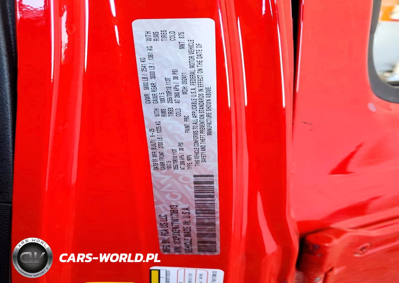 2026 Jeep Wrangler Sahara VIN:1C4PJXEN7TW178613 - 14