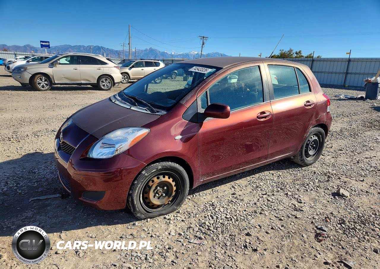 2010 Toyota Yaris Base VIN:JTDKT4K37A5299327 - 1