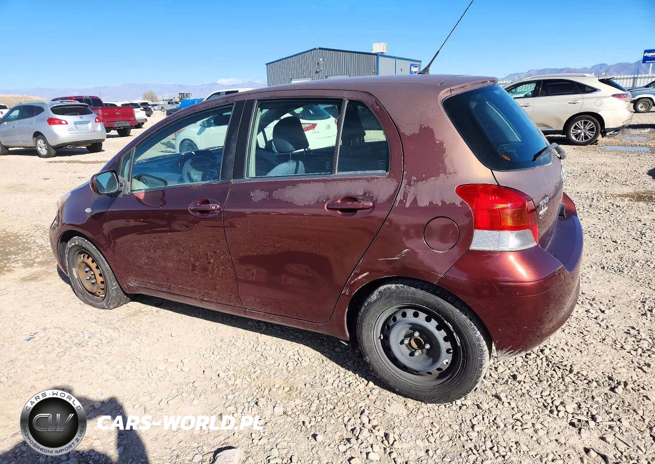 2010 Toyota Yaris Base VIN:JTDKT4K37A5299327 - 2