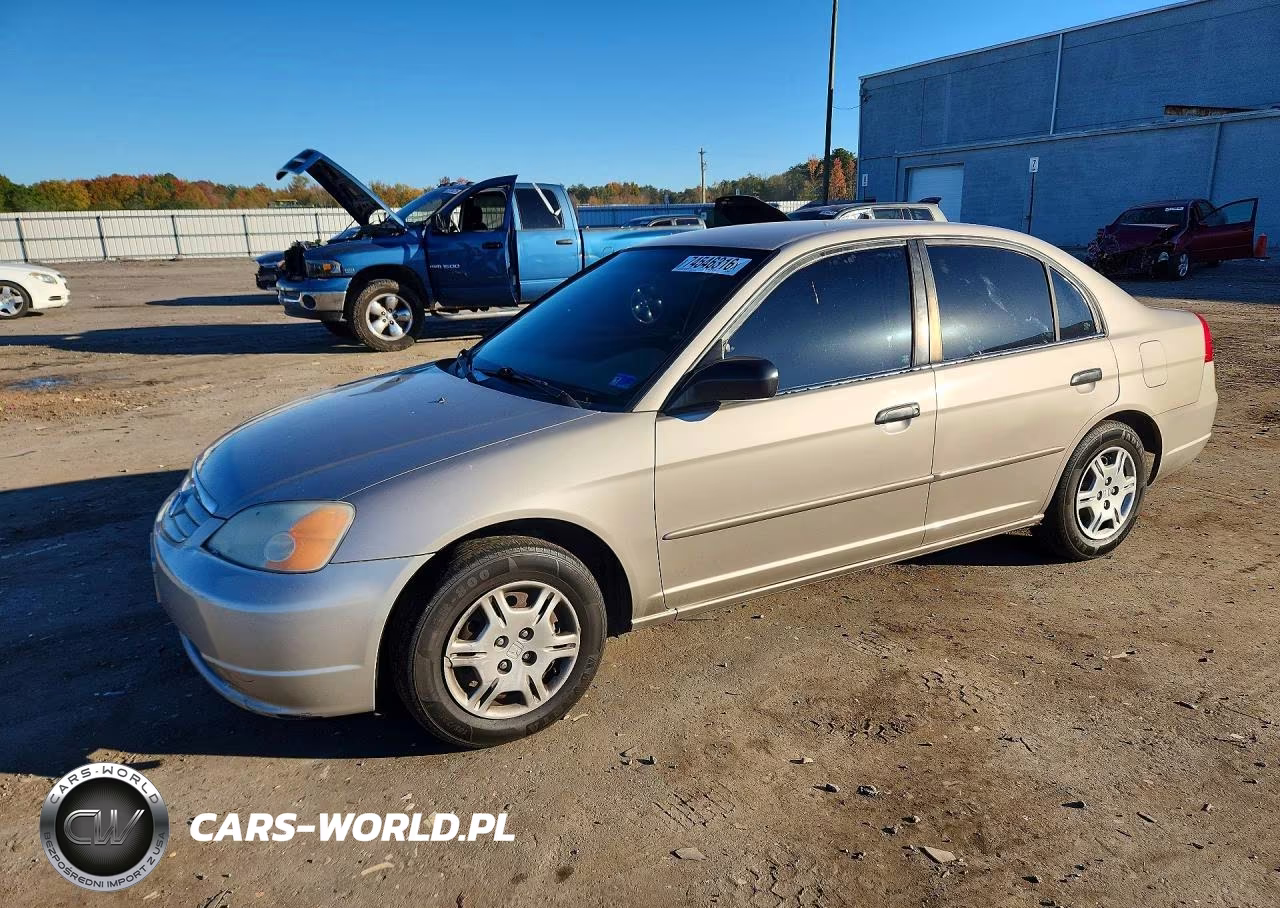 2001 Honda Civic Lx VIN:2HGES16521H514410 - 1