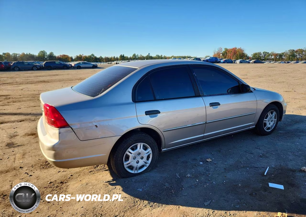 2001 Honda Civic Lx VIN:2HGES16521H514410 - 3