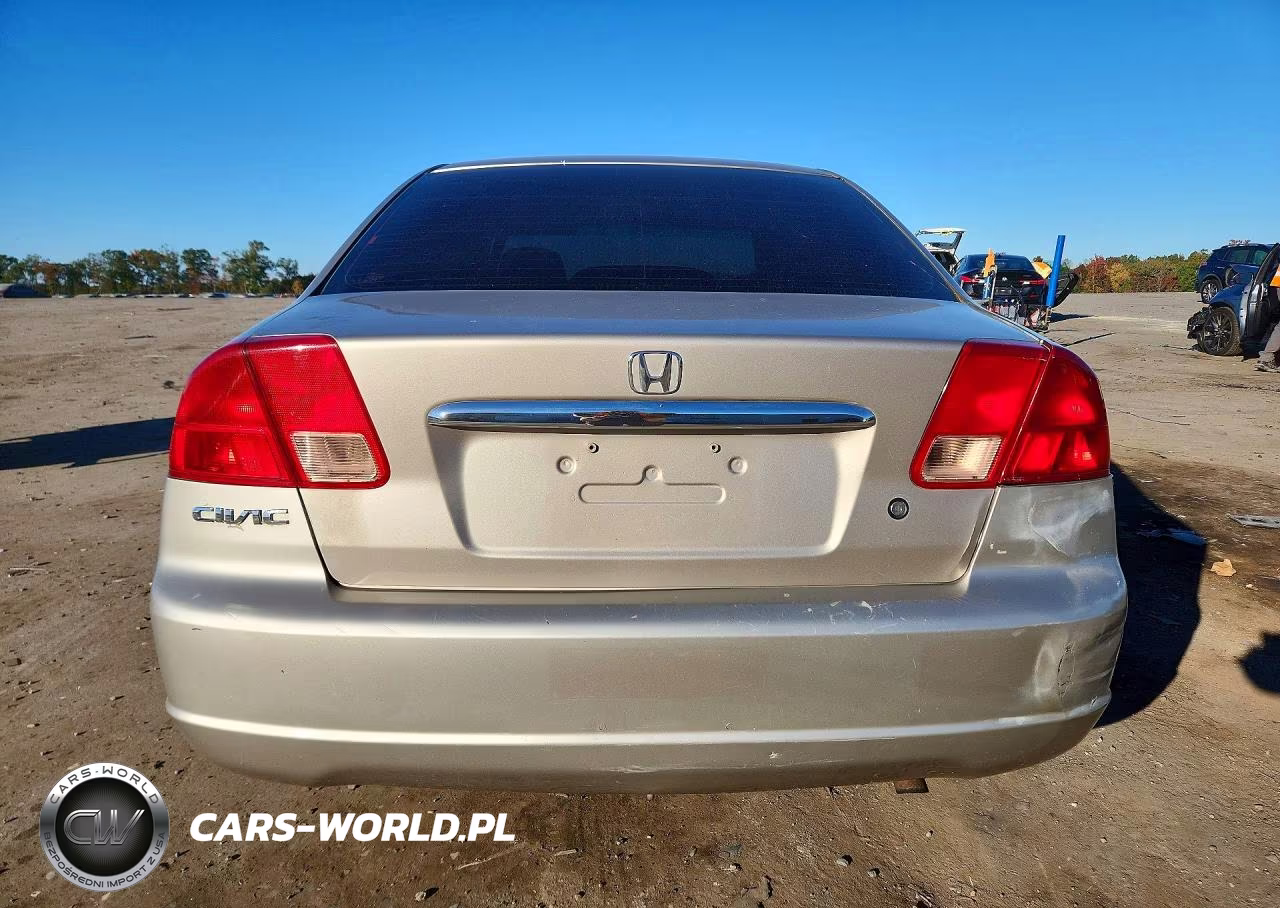 2001 Honda Civic Lx VIN:2HGES16521H514410 - 6