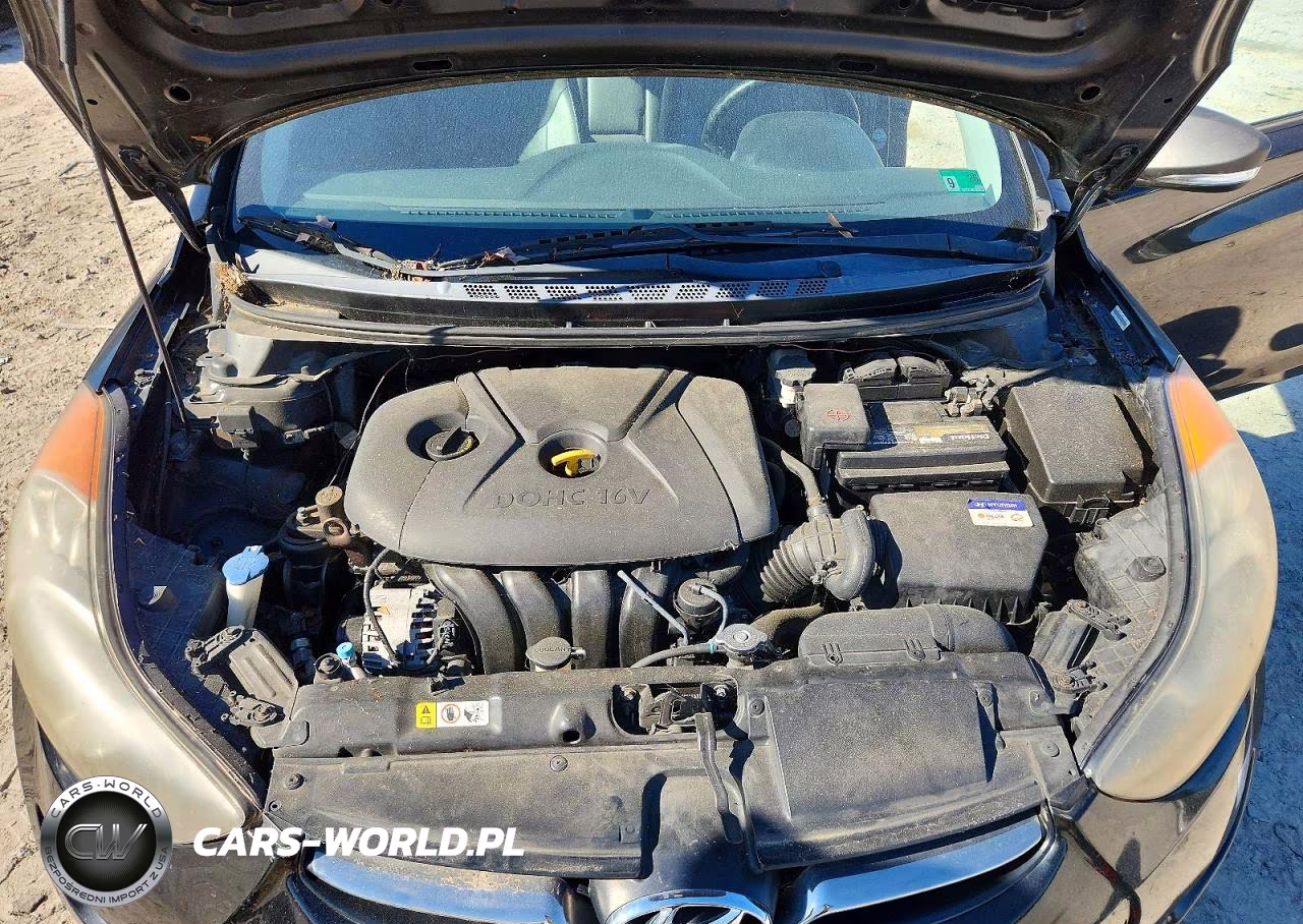 2013 Hyundai Elantra Limited VIN:KMHDH4AE5DU750970 - 11