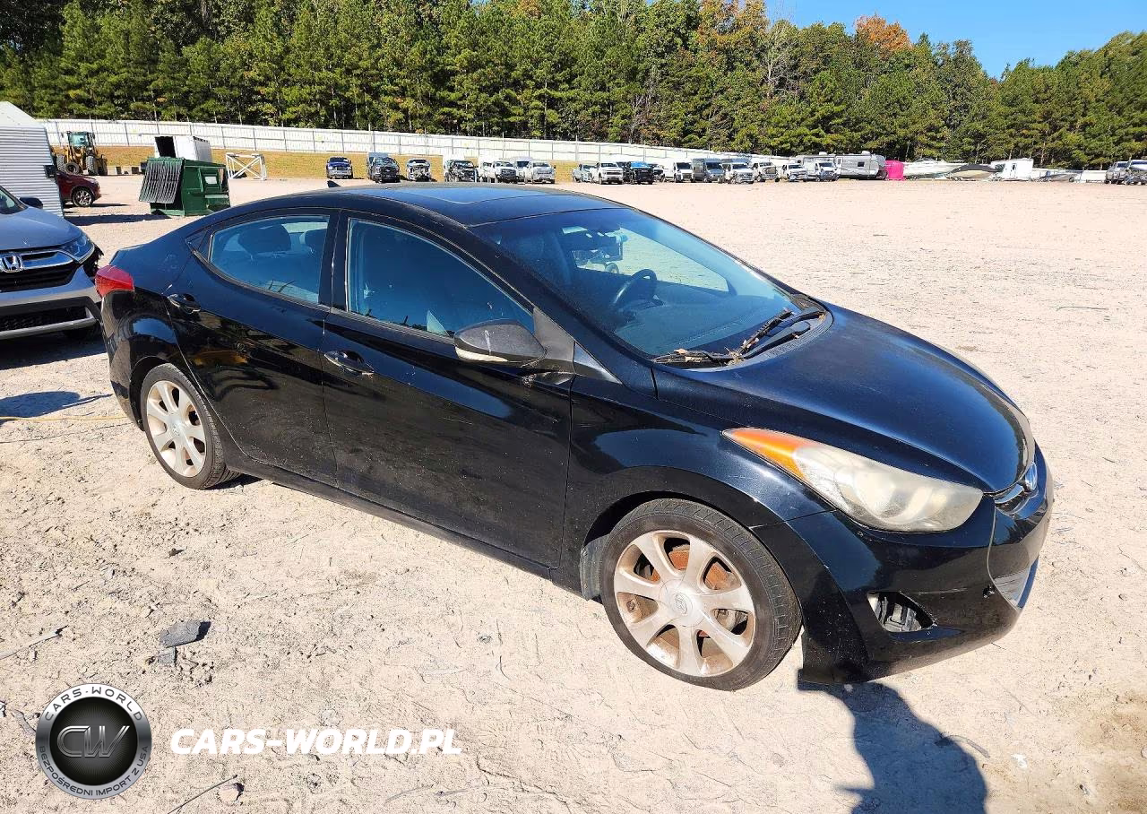 2013 Hyundai Elantra Limited VIN:KMHDH4AE5DU750970 - 4