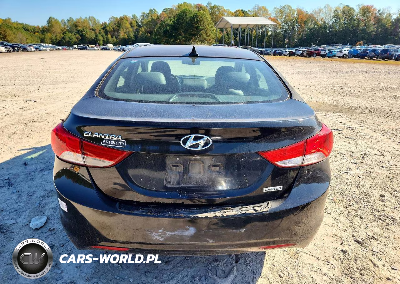 2013 Hyundai Elantra Limited VIN:KMHDH4AE5DU750970 - 6