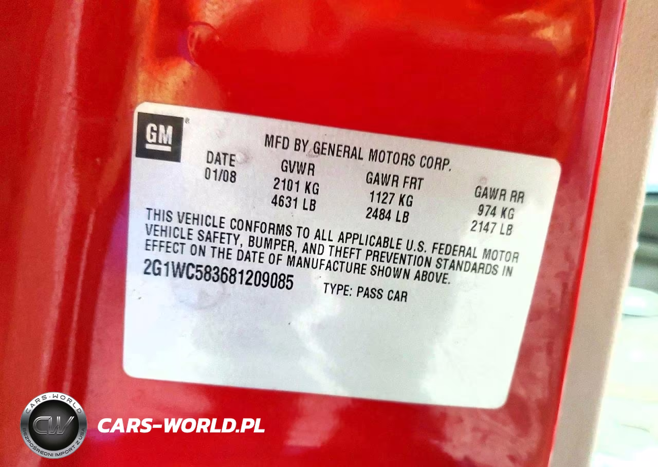 2008 Chevrolet Impala Lt VIN:2G1WC583681209085 - 12