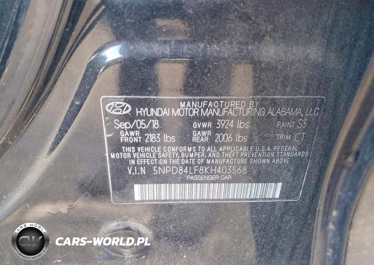 2019 Hyundai Elantra Sel VIN:5NPD84LF8KH403568 - 12