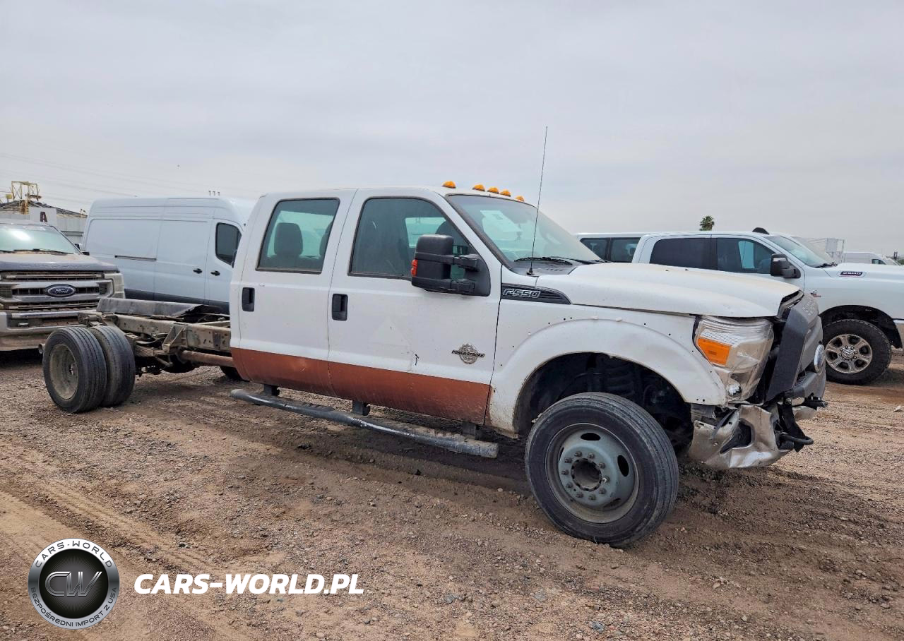 2015 Ford F550 Super Duty Truck Cab And Chassis