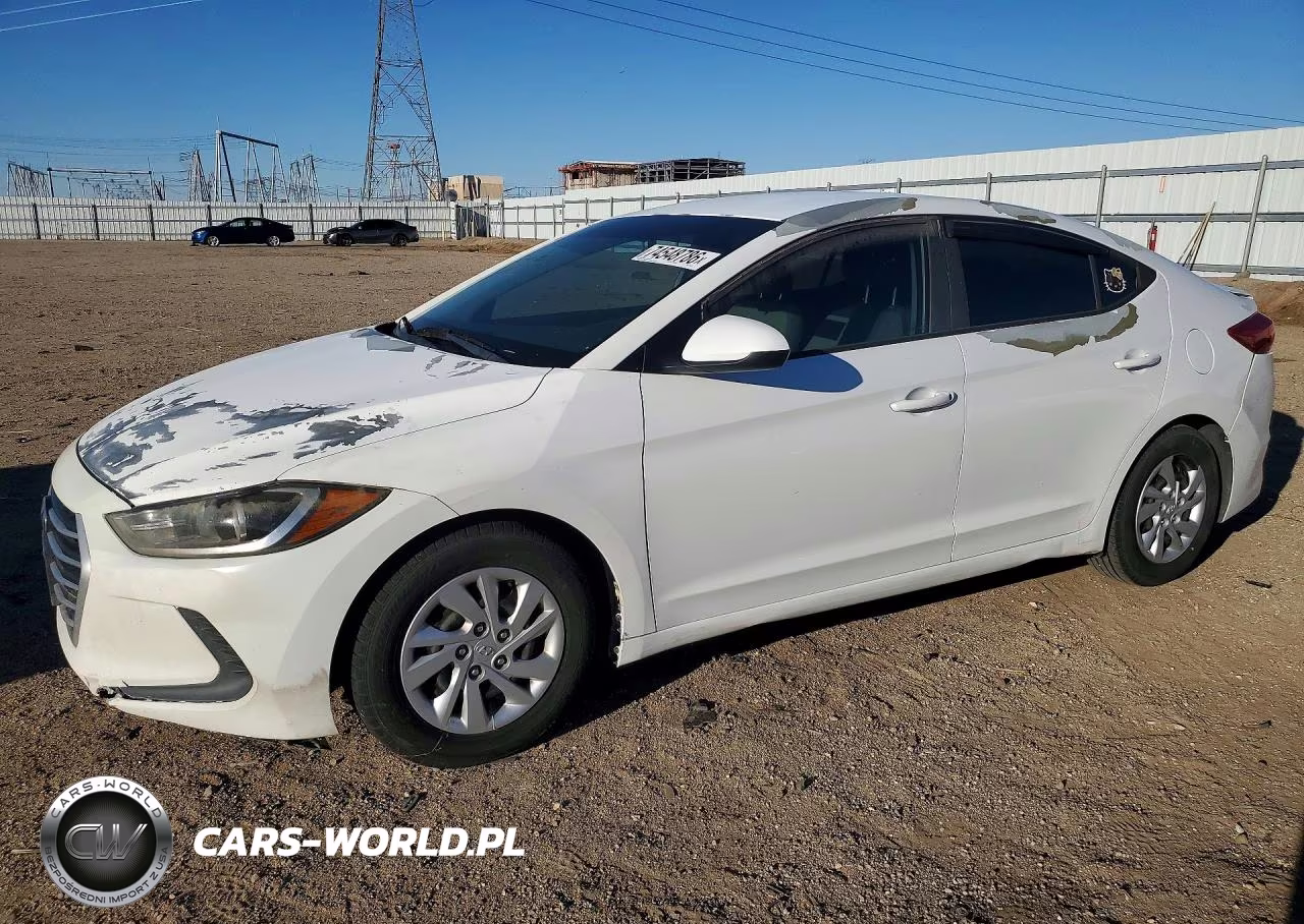 2017 Hyundai Elantra Se VIN:5NPD74LF8HH112774 - 1