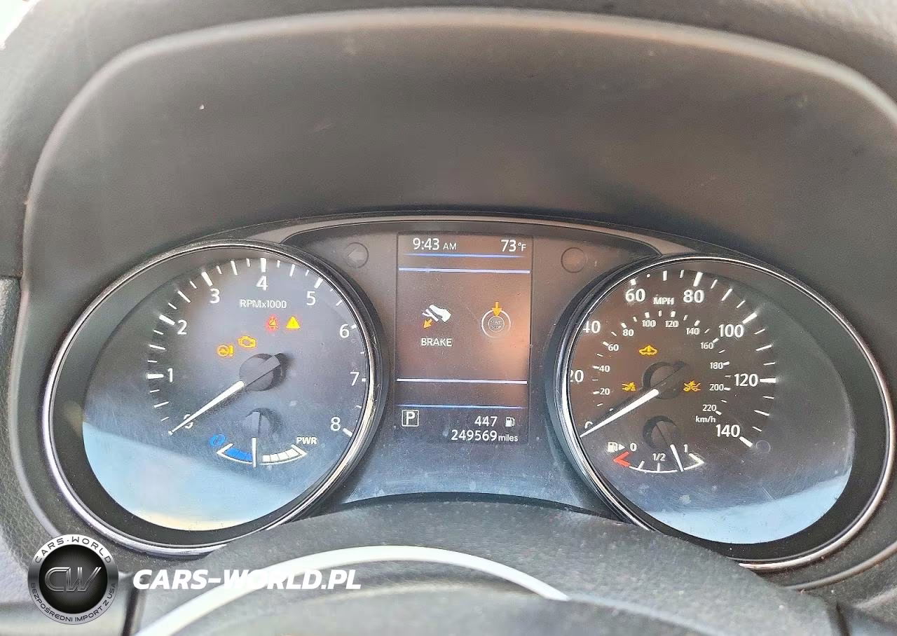 2019 Nissan Rogue Hybrid Sv VIN:5N1ET2MT7KC743264 - 9