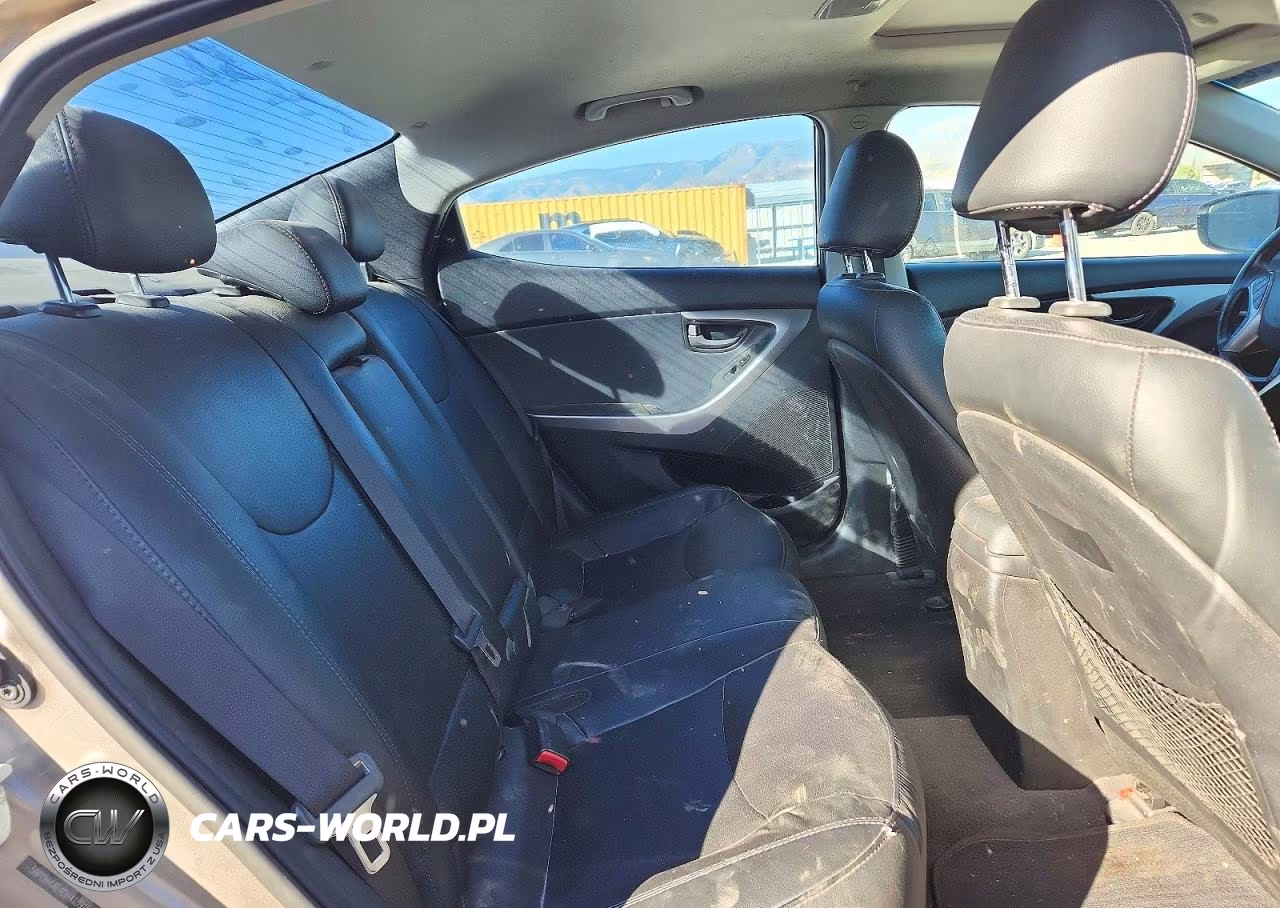 2013 Hyundai Elantra Limited VIN:5NPDH4AE4DH413916 - 10