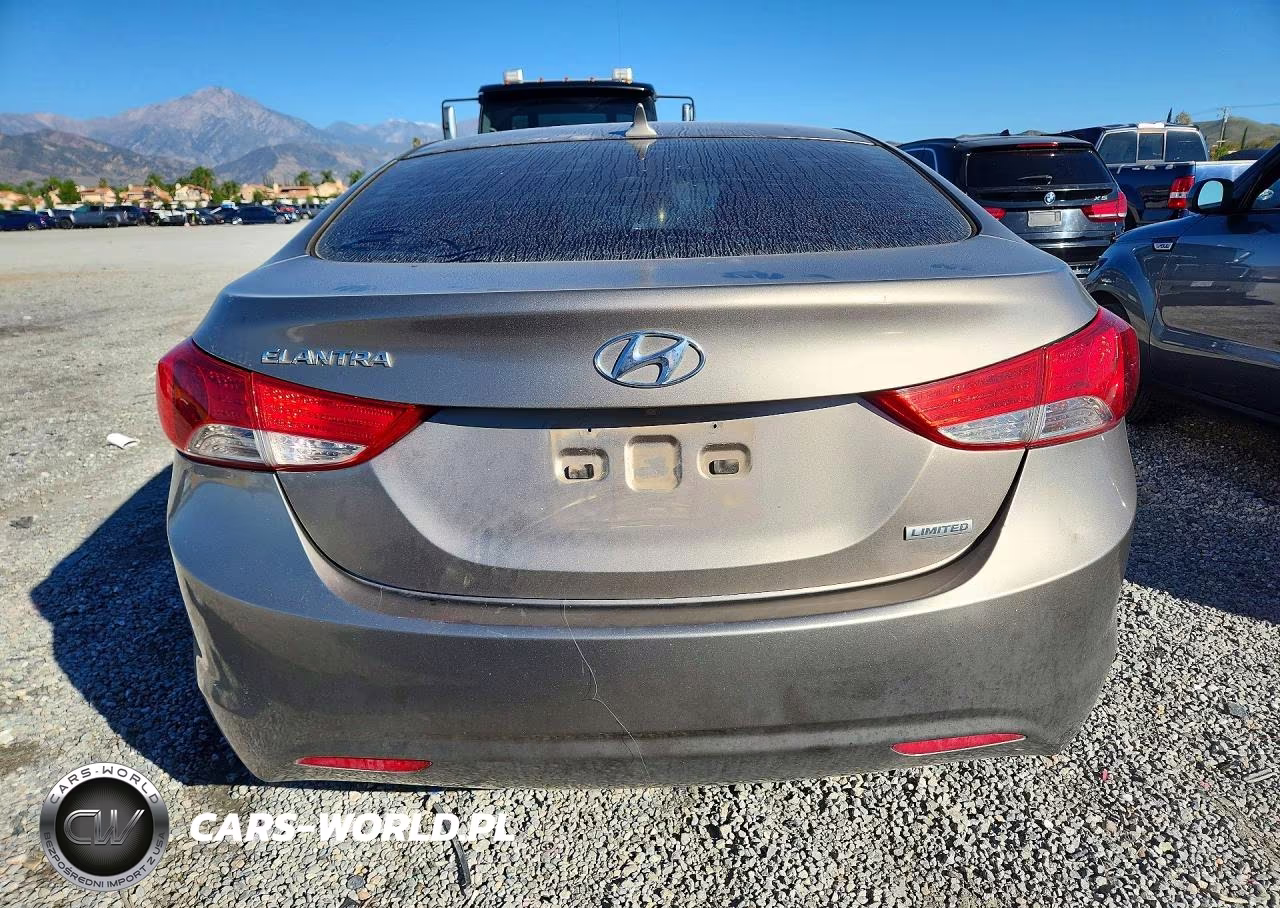 2013 Hyundai Elantra Limited VIN:5NPDH4AE4DH413916 - 6