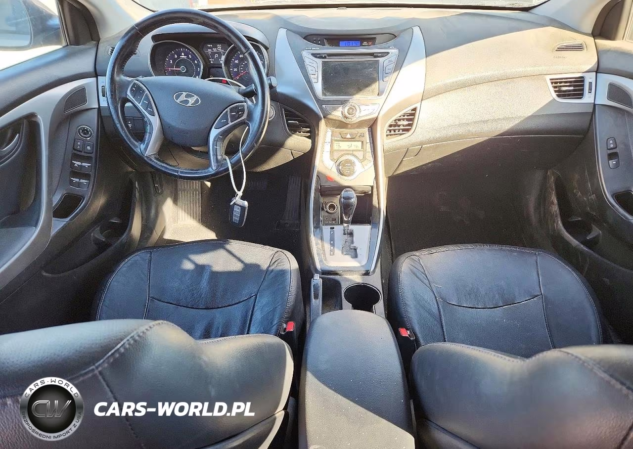 2013 Hyundai Elantra Limited VIN:5NPDH4AE4DH413916 - 8